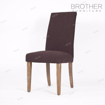 Оптовая деревянный каркас тканевый чехол обеденный стул для столовой